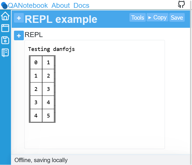 REPL block example image